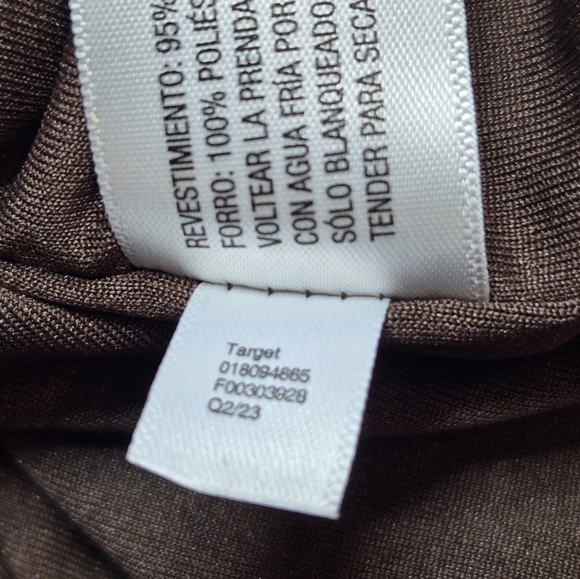 A New Day Brown Sequined Sleeveless Mini Party Dress XS - Picture 8 of 13